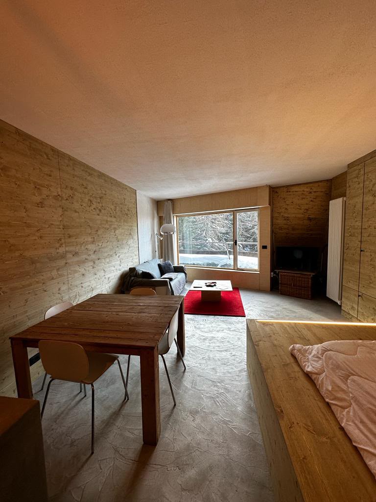 Zona living e sala da pranzo
